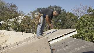 Rooftop Insulation with Hunter Panels [upl. by Ellingston]