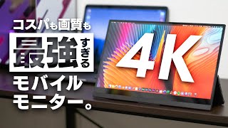 【すべてが最強】Switchとの連携がすごい 4K薄型モバイルモニターSculptorが綺麗すぎる… [upl. by Idaline]