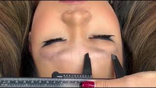 10 Minutes Brows Mapping amp Shaping [upl. by Cass]