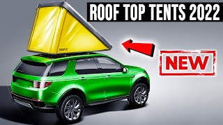 11 Upcoming Rooftop Tent Models for Trucks and SUVs Best RTT to Buy in 2022 [upl. by Irneh]