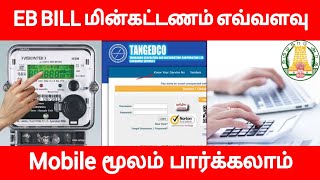 TNEB Reading details tamil nadu  how to check eb bill in tangedco  Tamil Nadu News Today 2021 [upl. by Inalaehon]