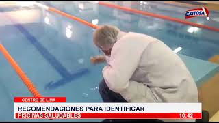 Recomendaciones para identificar piscinas saludables [upl. by Pooley633]