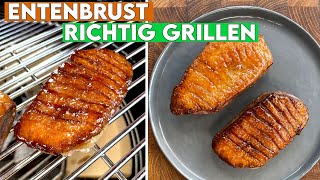 Entenbrust richtig grillen  SO klappt es perfekt ✅ [upl. by Erdnuaed497]