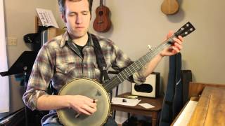 Intro To Two Finger Old Time Banjo Style [upl. by Rochemont]