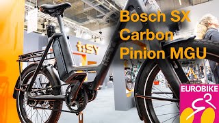 Das sind die NEUHEITEN von iSY 2024  EUROBIKE 2023  Mit Pinion MGU CarbonRahmen und Bosch SX [upl. by Augy]