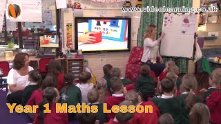 Year 1 KS1 Maths Classroom Observation 3D Shapes [upl. by Gladis]