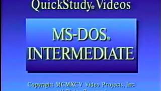 MSDOS tutorial or cure for insomnia [upl. by Hannah983]