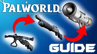 Palworld  Complete weapons guide [upl. by Llamaj]