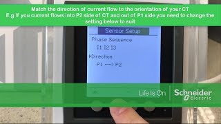 How to change polarity of CTs on PM2200R [upl. by O'Donovan]