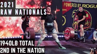 Powerlifting 2021 Raw Nationals Meet Recap [upl. by Natsirhc]