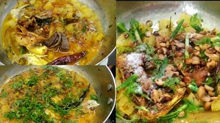 Bengali Style Traditional Fish Head Recipe With Blanched Papaya And Flat Beans Seed [upl. by Egas]