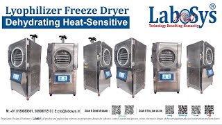 Freeze drying Lyophilizer  LuxMed® and Labosys® [upl. by Novej]