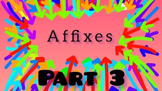 prefixes amp suffixes HomeworkHelperadvancedEnglish [upl. by Britt847]