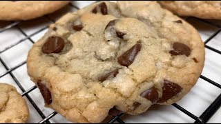 Small Batch Chocolate Chip Cookies  Crispy Edges amp Chewy Center [upl. by Eachelle]