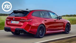 FIRST DRIVE BMW M5 Touring – Now It Makes Sense [upl. by Anihpesoj673]