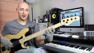 Using triads to create bass Lines  Lesson with Scott Devine L57 [upl. by Nahaj]