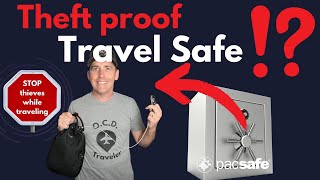 PacSafe TravelSafe Stay Safe with this Anti Theft Portable Safe for Travel [upl. by Trakas834]