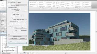 Rendering in Autodesk Revit Architecture 2011 [upl. by Smada844]