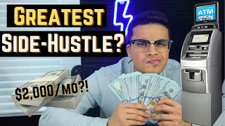 How To Start an ATM Business in 2022  BEST Side Hustle [upl. by Eniarral59]