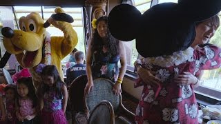 Meet Mickey amp Pluto for Breakfast at Ohana Disneys Polynesian Village Resort Walt Disney World [upl. by Aicercul158]