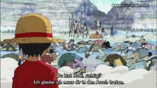 One Piece Ruffy Vs 50000 Fischmenschen Königshaki HD German Sub [upl. by Archer928]