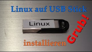 Linux auf USB Stick installieren ausführlich auf deutsch [upl. by Nnaeiluj401]