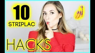 10 Striplac Hacks Tricks mit denen der Lack hält  Nails »Lalalunia« [upl. by Atimad]