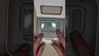 How to use Honeywell T3 thermostat [upl. by Urbani]