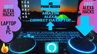 How to SetUp Amazon EchodotEchoPlus using LaptopPC  Easier than Phone  2022 [upl. by Francisco439]