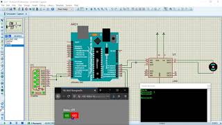 NodeMCU ESP8266 WiFi module serial interface with Proteus components [upl. by Shandy279]