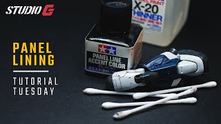 How to Panel Line Your Gunpla  Tutorial Tuesday [upl. by Judie55]