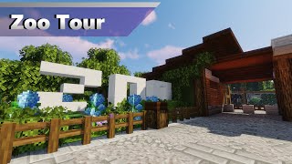 Zoo Tour  Alexs Mobs Zoo Minecraft 1165 Zoo [upl. by Valeria]