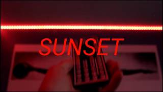 How to make SUNSET on LED Light Strips Custom DIY Light Strip Colors 10 [upl. by Finstad]