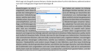 1536 Word 2016  Absatz mit quotBlocksatzquot INKL Silbentrennung [upl. by Aral]