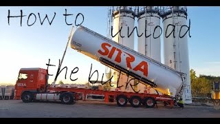 How to unload the bulk tanker into the Silo [upl. by Hilten]