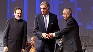 Ratan Tata honoured as one of the Greatest Global Living Indians [upl. by Neeroc997]