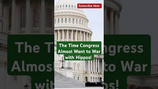 The Time Congress Almost Went to War with Hippos fascinatinghistory congress americanhistory [upl. by Zoe939]