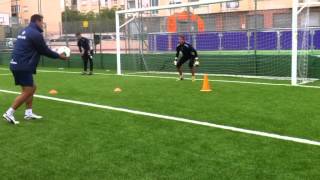 entrenamiento porteros fuerza velocidad goalkeepers strenght amp speed [upl. by Orat837]