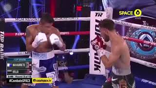 Emanuel Navarrete vs Ruben Villa Viernes 9 octubre 2020 [upl. by Udelle580]