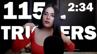 ASMR 100 TRIGGERS in 234 [upl. by Darrill]