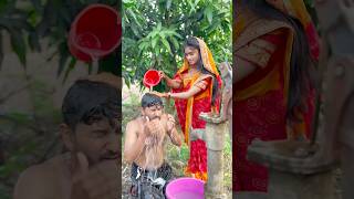 देहाती नारी 🤪😁😜 viralvideo short shorts shortsvideo youtubeshorts funny comedy love [upl. by Friday]