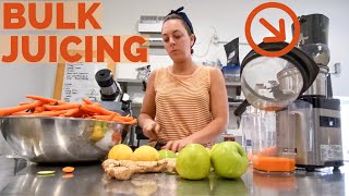 BULK JUICING on the Kuvings CS700  Commercial Juicer Review [upl. by Ulrike]