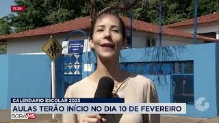 CALENDÁRIO ESCOLAR 2025 AULAS TERÃO INÍCIO NO DIA 10 DE FEVEREIRO [upl. by Brena]