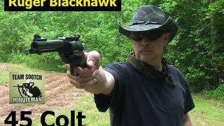 Ruger Blackhawk Single Action Revolver [upl. by Alyak]