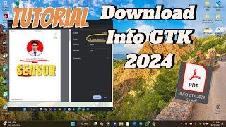 CARA DOWNLOAD INFO GTK 2024 [upl. by Frere]