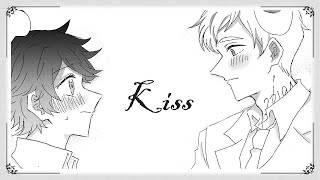 The Promised Neverland  Norman amp Emma  Kiss [upl. by Ahsiela317]