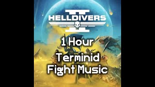 1 Hour Terminid Theme  Terminid Combat Music  Helldivers 2 OST [upl. by Paley]