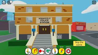 Where is the GUN in FIND THE SIMPSONS Roblox  UPDATED 2024 [upl. by Benedicta]