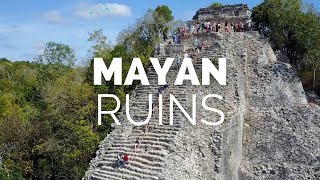 10 Most Amazing Mayan Ruins  Travel Video [upl. by Gibb]