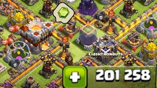 Clash of Clans  Gemming Town Hall 11 to MAX Gameplay [upl. by Cly340]